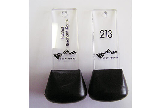 Acryl-Hotelschlüsselanhänger