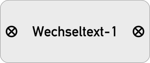 Gravurschild 52x22x1,0mm Alu silber matt Ecken R3