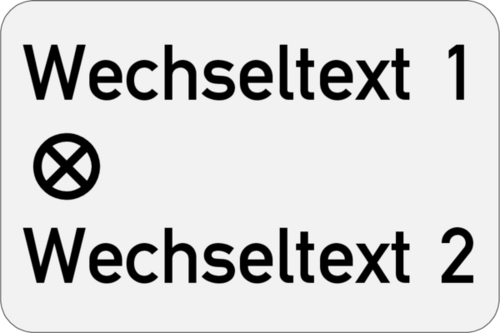 Kabelschild 30x20x1,0mm Edelstahl V4A geschliffen,  1 Bohrung, 2-zeilig