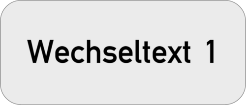 Gravurschild  35x15x1,5mm Kunststoff silbermetallic,   selbstklebend, 1-zeilig