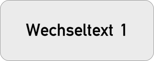 Gravurschild 50x20x1,5mm Kunststoff silbermetallic , selbstklebend