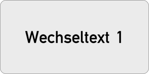 Gravurschild 50x25x1,5mm Kunststoff silbermetallic , selbstklebend