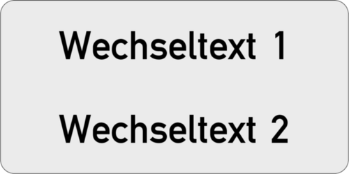 Gravurschild 50x25x1,5mm, Kunststoff silbermetallic , 2-zeilig, selbstklebend