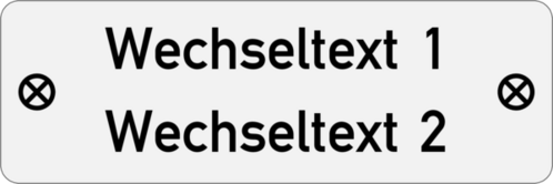 Edelstahlschild 60x20x1,0mm, Edelstahl V4A , 2-zeilig, gebohrt