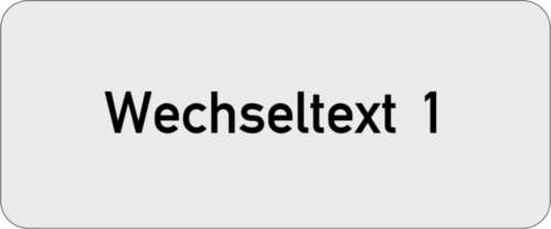 Gravurschild 60x25x1,0mm Alu silber matt , 1-zeilig, selbstklebend