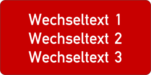 Gravurschild 60x30x1,5 mm, Kunststoff gelb, 3-zeilig, selbstklebend