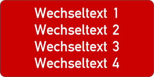 Gravurschild 60x30x1,5 mm, Kunststoff gelb, 4-zeilig, selbstklebend