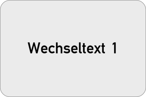 Gravurschild 60x40x1,0mm Alu silber matt , 1-zeilig, selbstklebend