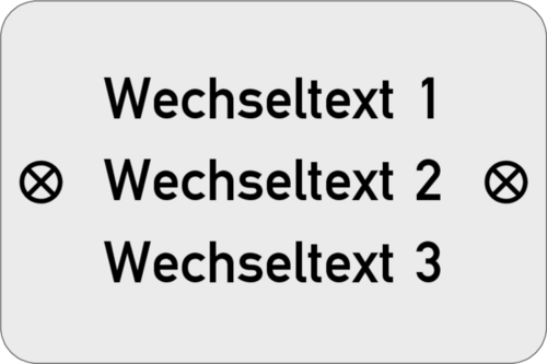 Gravurschild 60x40x1,0mm Alu silber matt , 3-zeilig, 2 Bohrungen