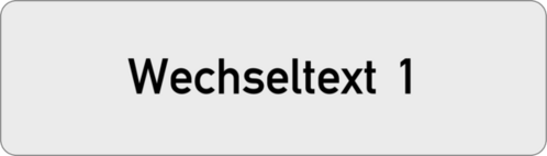 Gravurschild 70x20x1,5mm, Kunststoff silbermetallic , 1-zeilig, selbstklebend