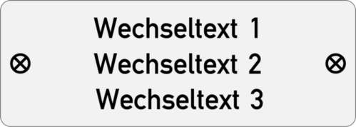 Edelstahlschild 70x25x1,0mm, Edelstahl V4A geschliffen , 3-zeilig, 2 Bohrungen