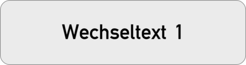 Gravurschild 75x20x1,0mm, Kunststoff silbermetallic , 1-zeilig, selbstklebend