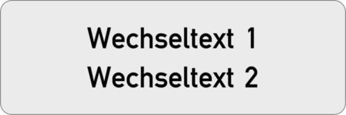 Gravurschild 75x25x1,5mm, Kunststoff silbermetallic , 2-zeilig, selbstklebend