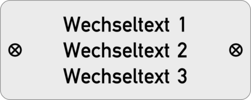 Gravurschild 75x30x1,0mm Alu silber matt , 3-zeilig, 2 Bohrungen