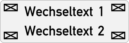 Kabelschild 60x20x1,0mm, Edelstahl V4A , 2-zeilig, 4 Aussparungen