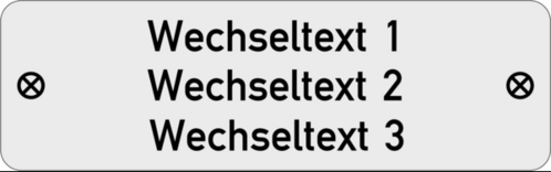 Gravurschild 80x25x1,0mm, Alu silber matt , 3-zeilig, 2 Bohrungen