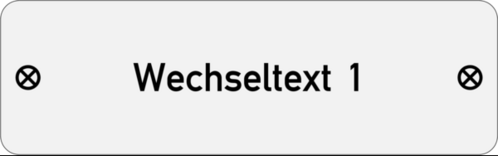 Edelstahlschild 80x25x1,0mm, Edelstahl V4A geschliffen, 1-zeilig,2 Bohrungen