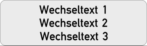 Gravurschild 80x25x1,0mm, Alu silber matt , 3-zeilig, selbstklebend