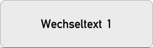 Gravurschild 80x25x1,5mm, Kunststoff silbermetallic , 1-zeilig, selbstklebend