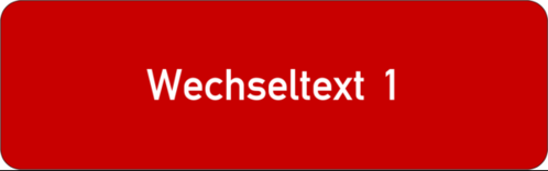 Gravurschild 80x25x1,5mm, Kunststoff rot, 1-zeilig, selbstklebend