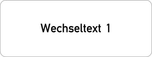 Gravurschild 80x30x1,5mm, Kunststoff weiß , 1-zeilig, selbstklebend